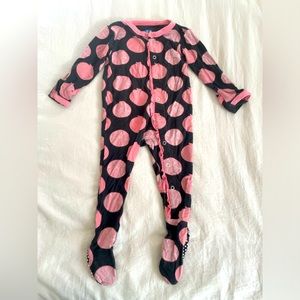Kickee Pants - Zebra Pomegranate - 6-9 Mos